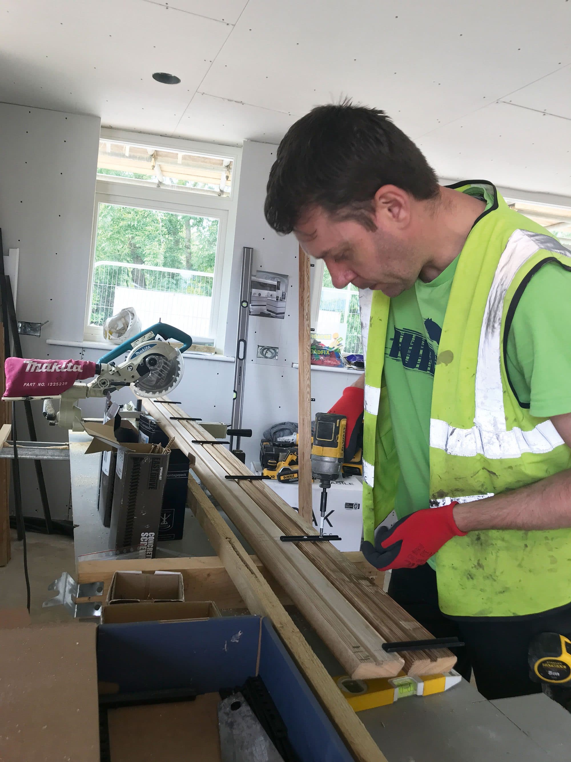 Carpenter Works on External Cladding