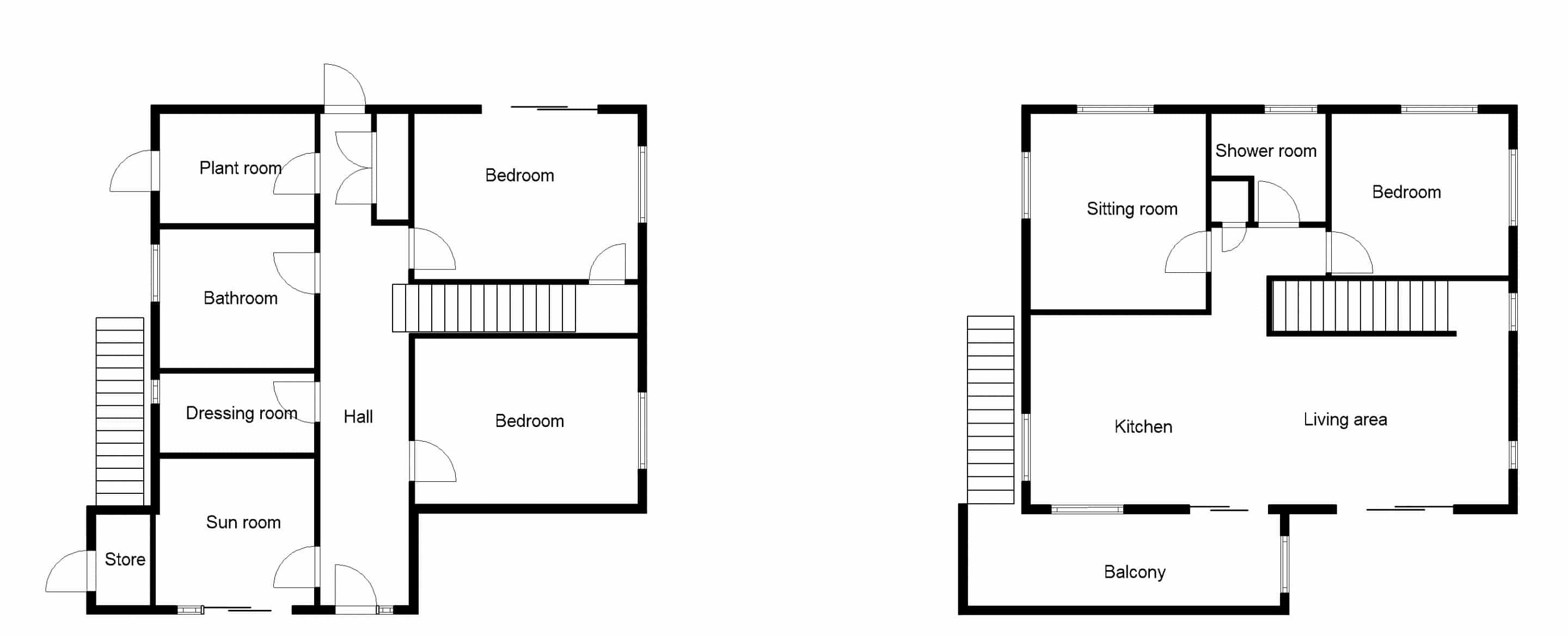 Floor Plan UpsideDown TimberClad Home Build It