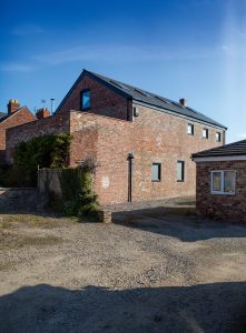 Rear of garage conversion