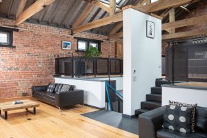 Garage conversion living area