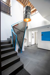 Industrial conversion hallway