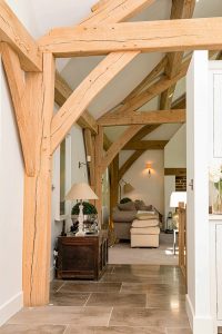 Cornish oak frame home