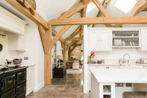 Cornish oak frame home