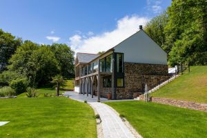 Cornish oak frame home