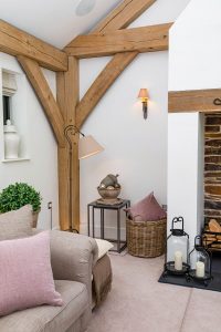 Cornish oak frame home