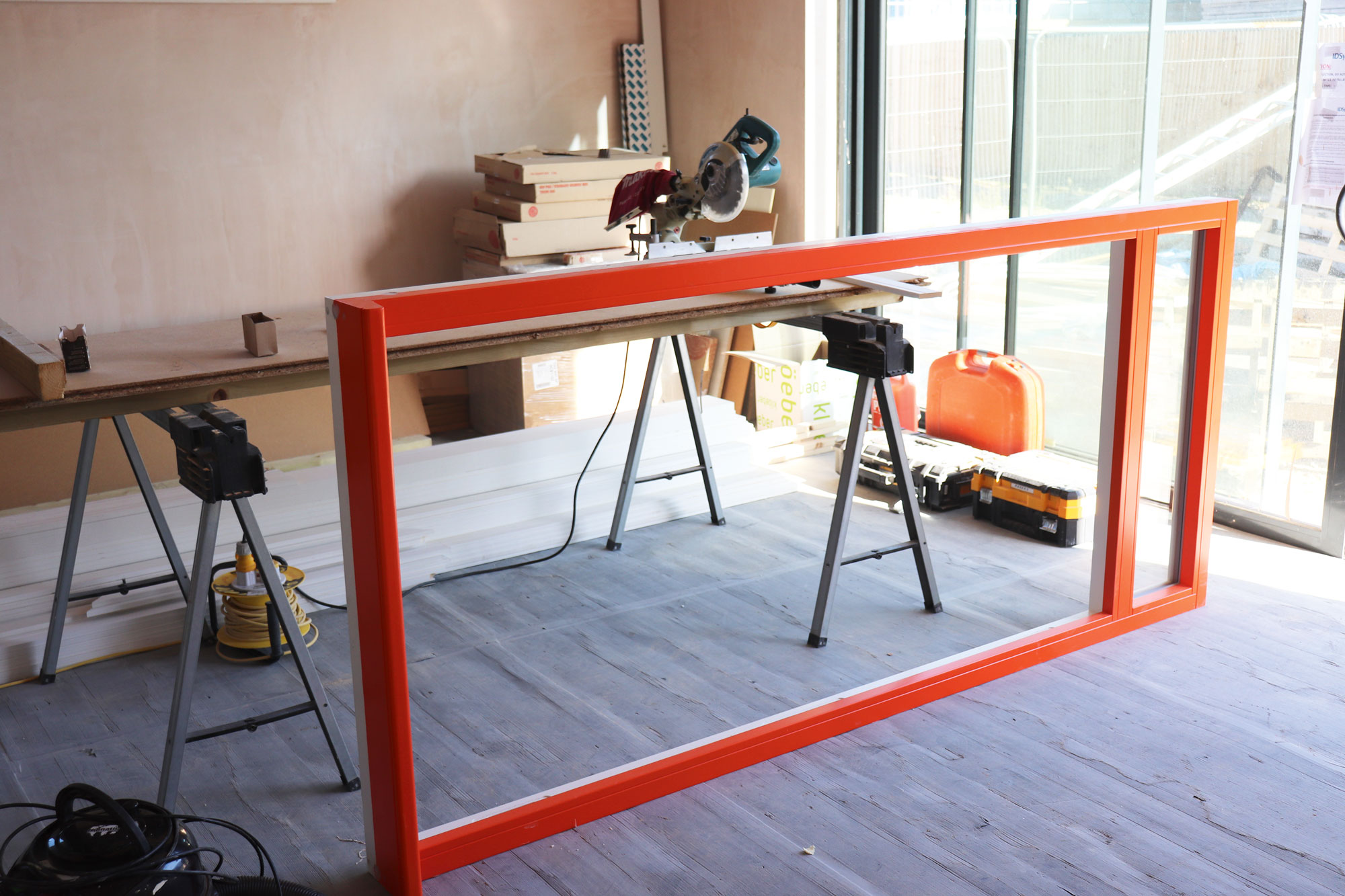 Fitting The Front Door And Apex Glazing Build It