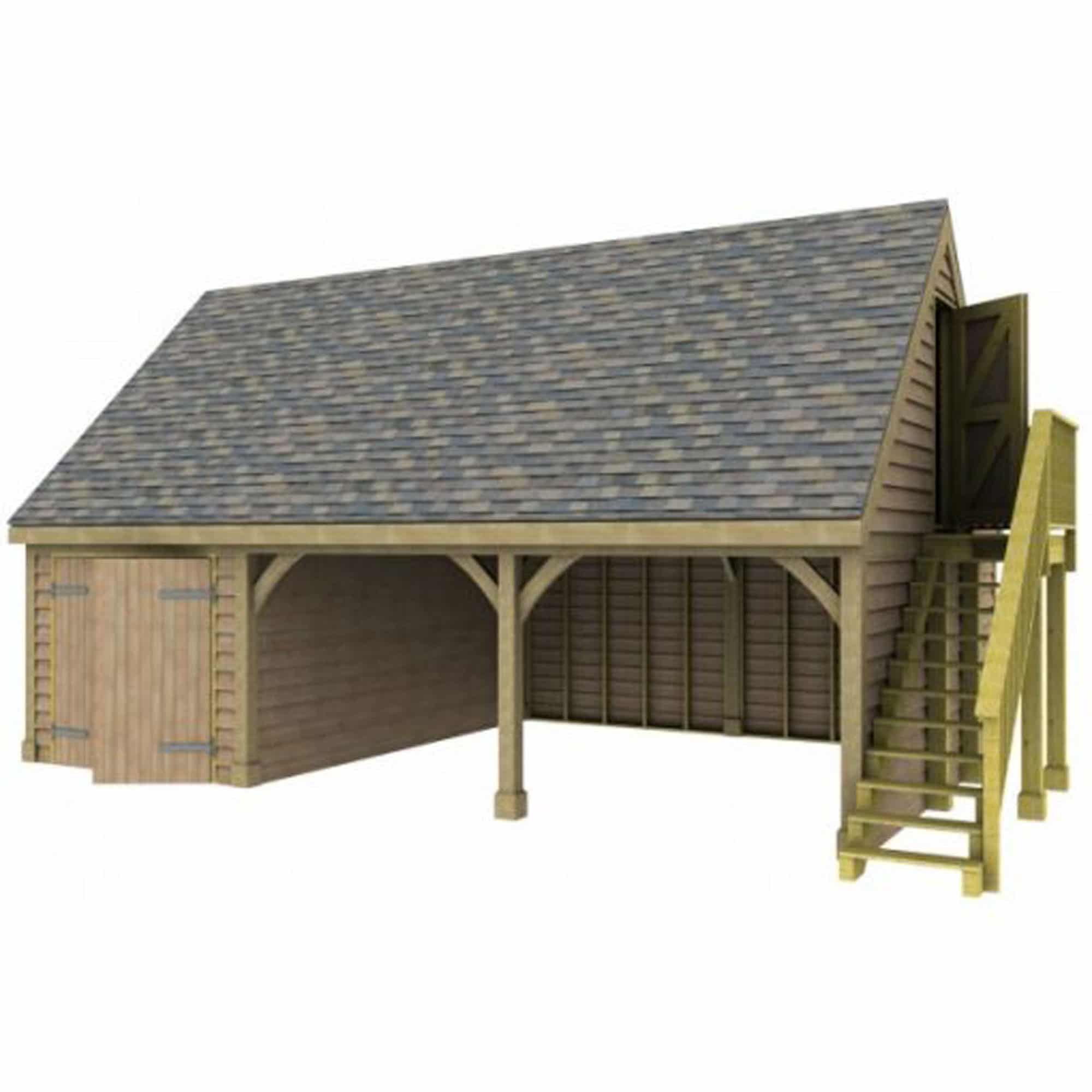 Traditional Double Bay Garages - Build It
