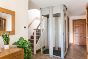 Lift in accessible home