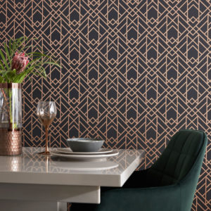 Geometric wallpaper from metro jet