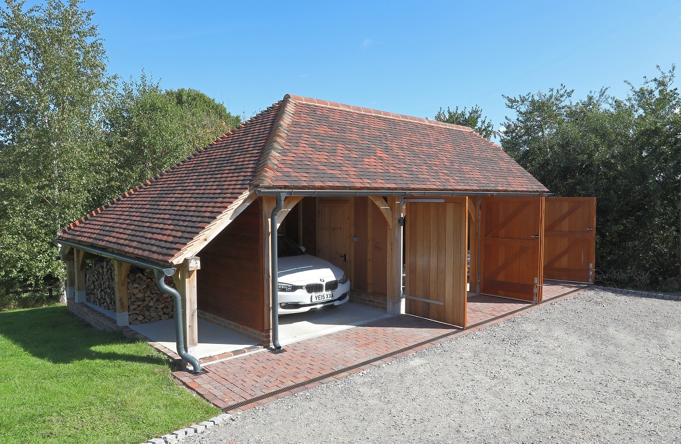 Oak Frame Garage Kits Build It