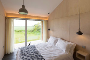 Bedroom with rural views