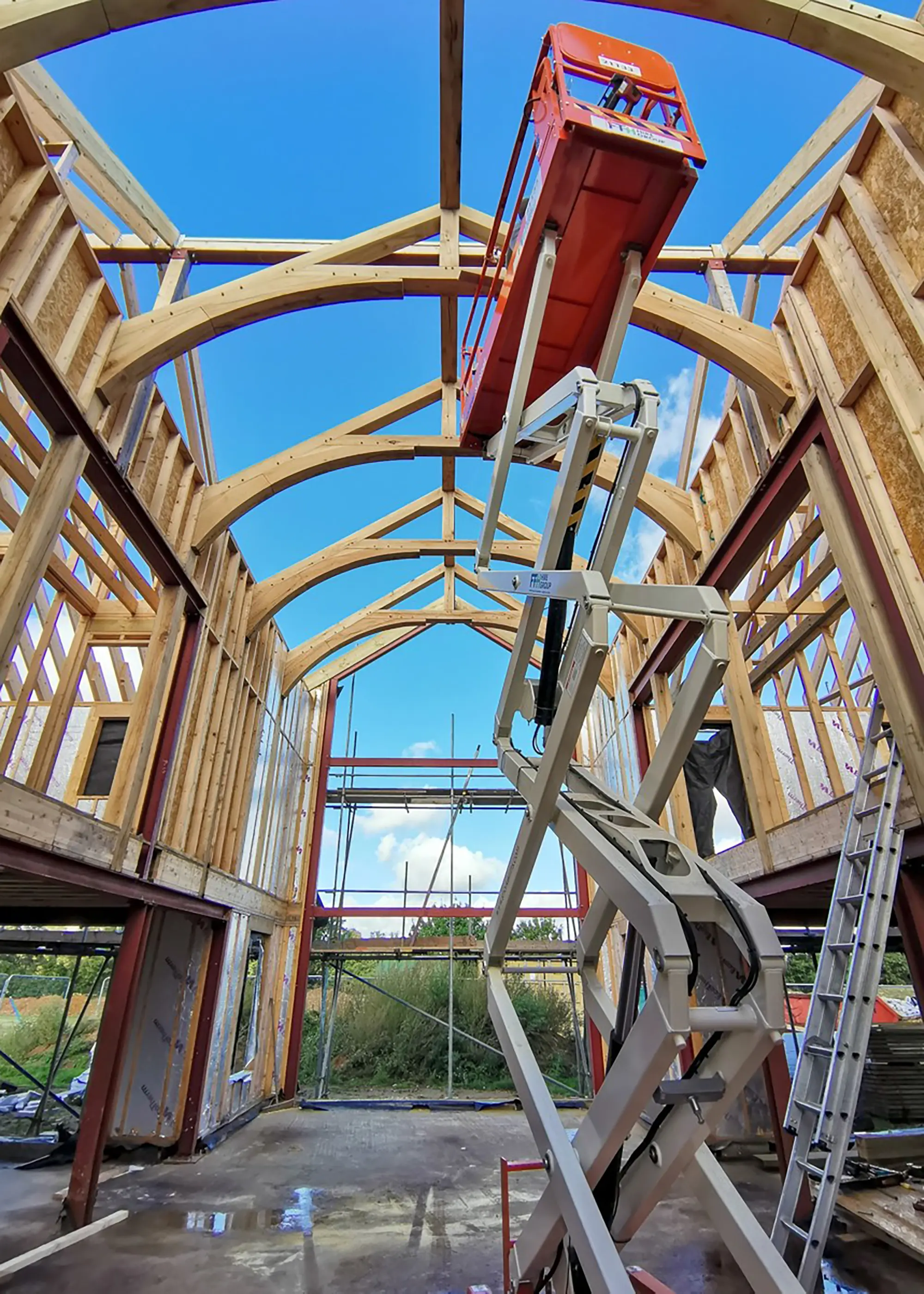 Anderson home progress picture