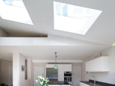 Extension with rooflight