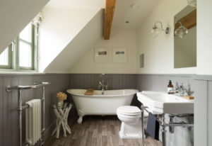 Oak frame bathroom