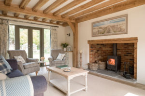 Rustic living room