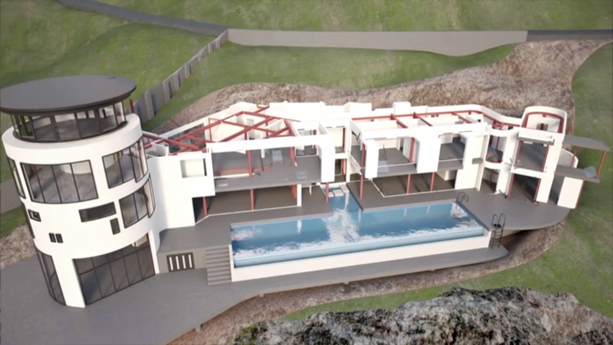 Modèle de maison contemporaine