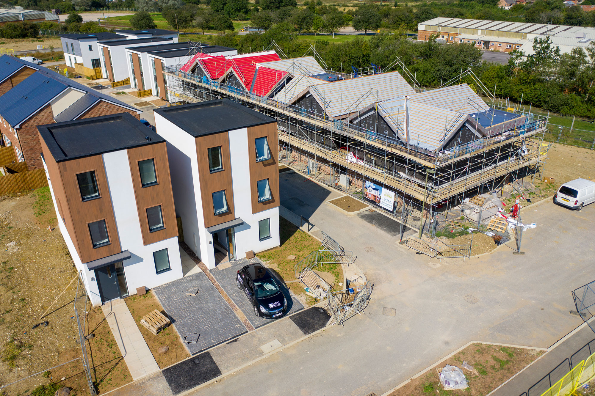 Self build plot development 