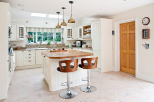 Open plan kitchen