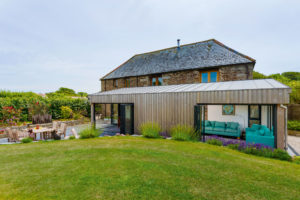 Cedar clad extension