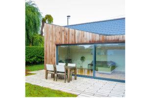 Timber-clad extension