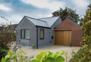 Grey-render house