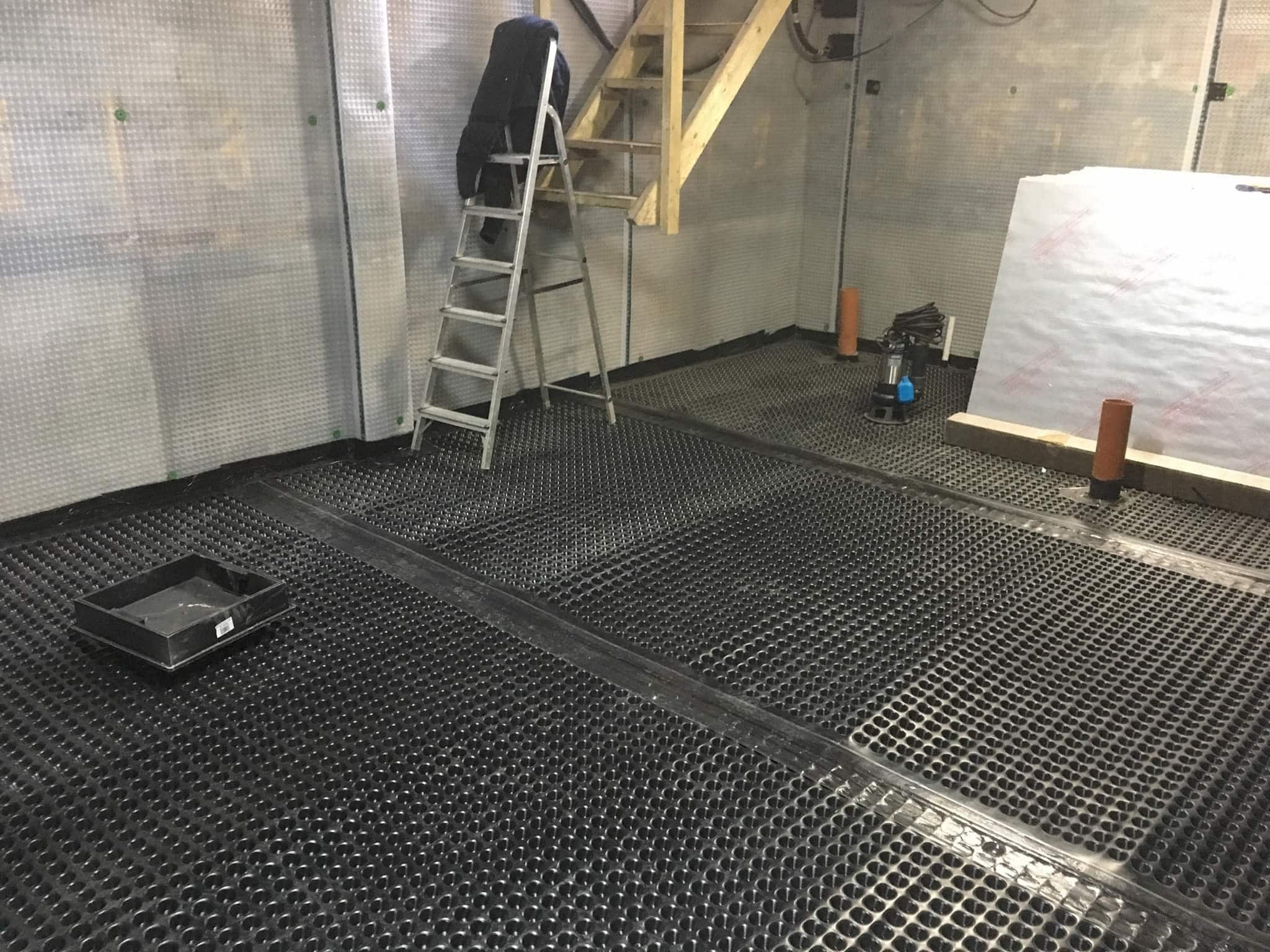Waterproofing basement