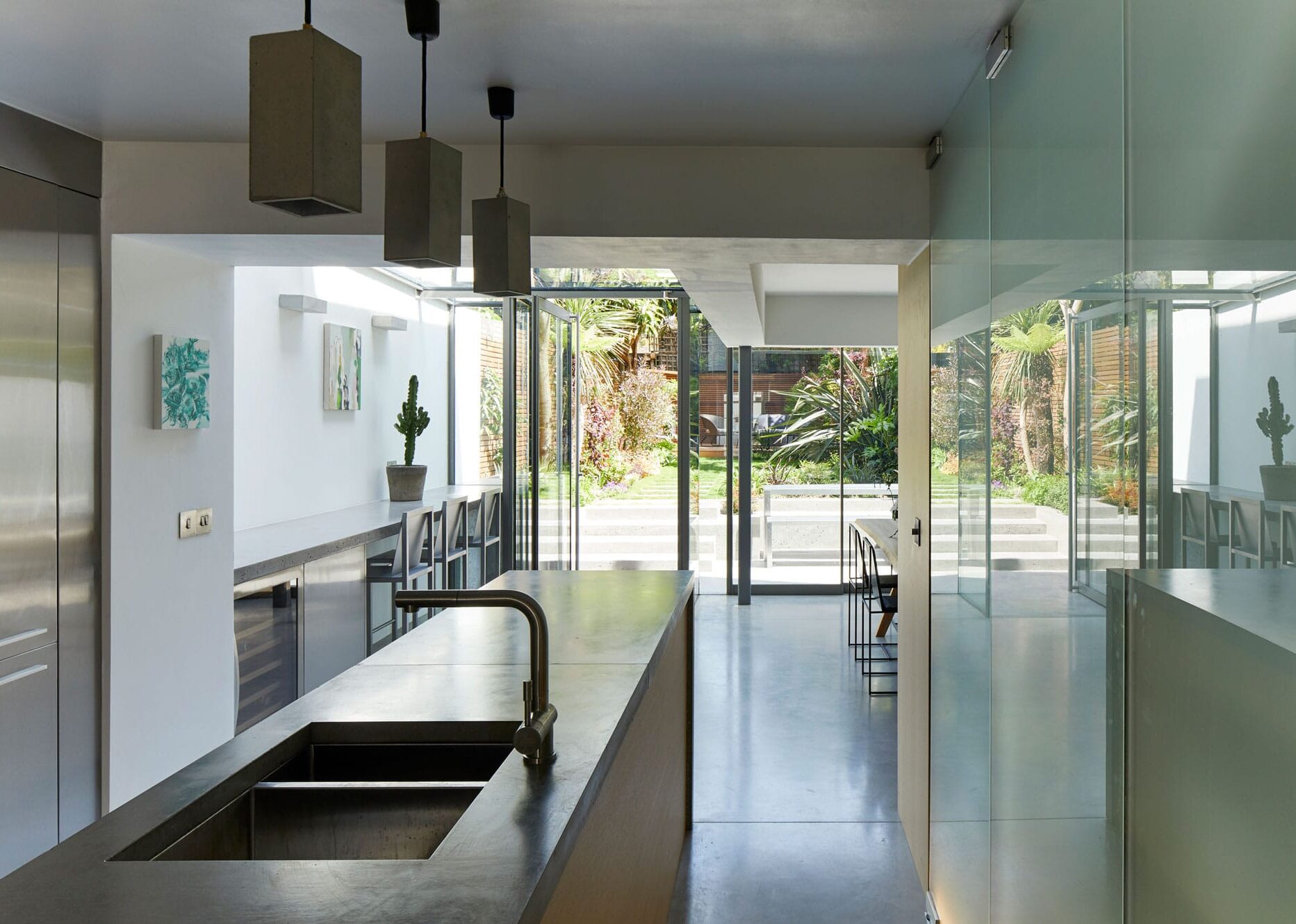 Elegant kitchen extension