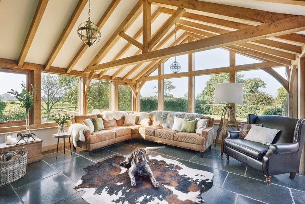 Oakwrights extension interior