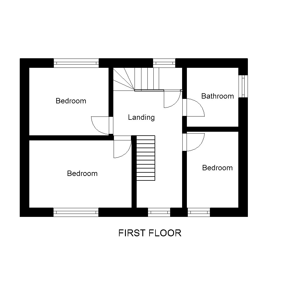 Ground floor plan for a home renovation