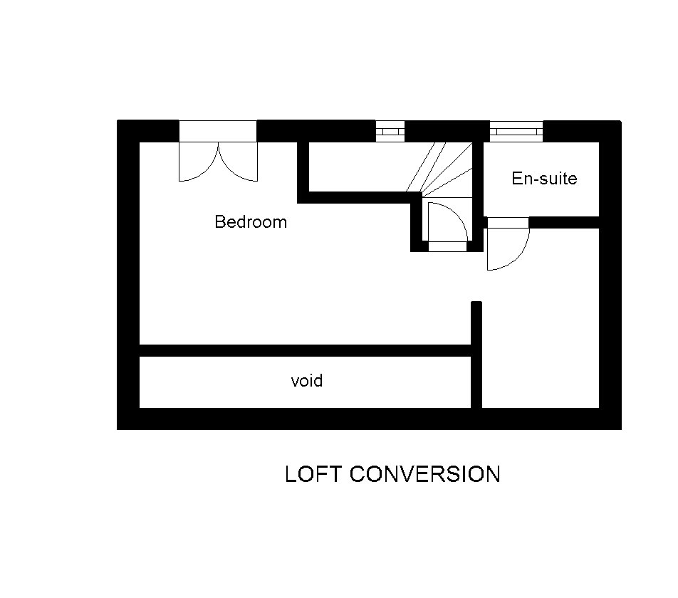 Loft conversion floor plan