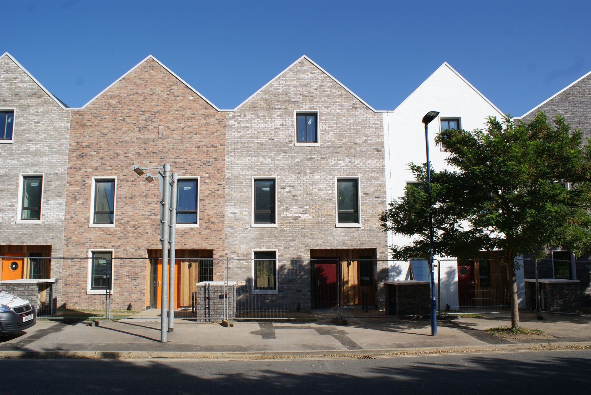 Cohousing development in terrace house