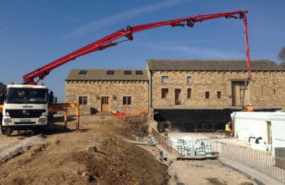 Farmhouse with basement