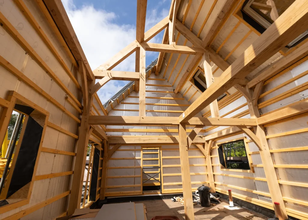 Oakwrights structural frame