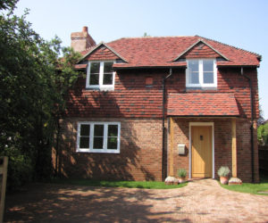 Red brick house