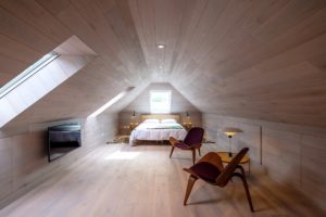 Large attic room