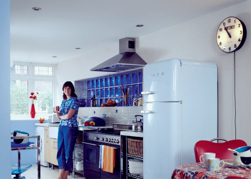 garage conversion transformed into kitchen