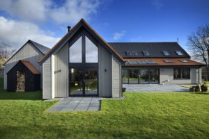 Large house with gable