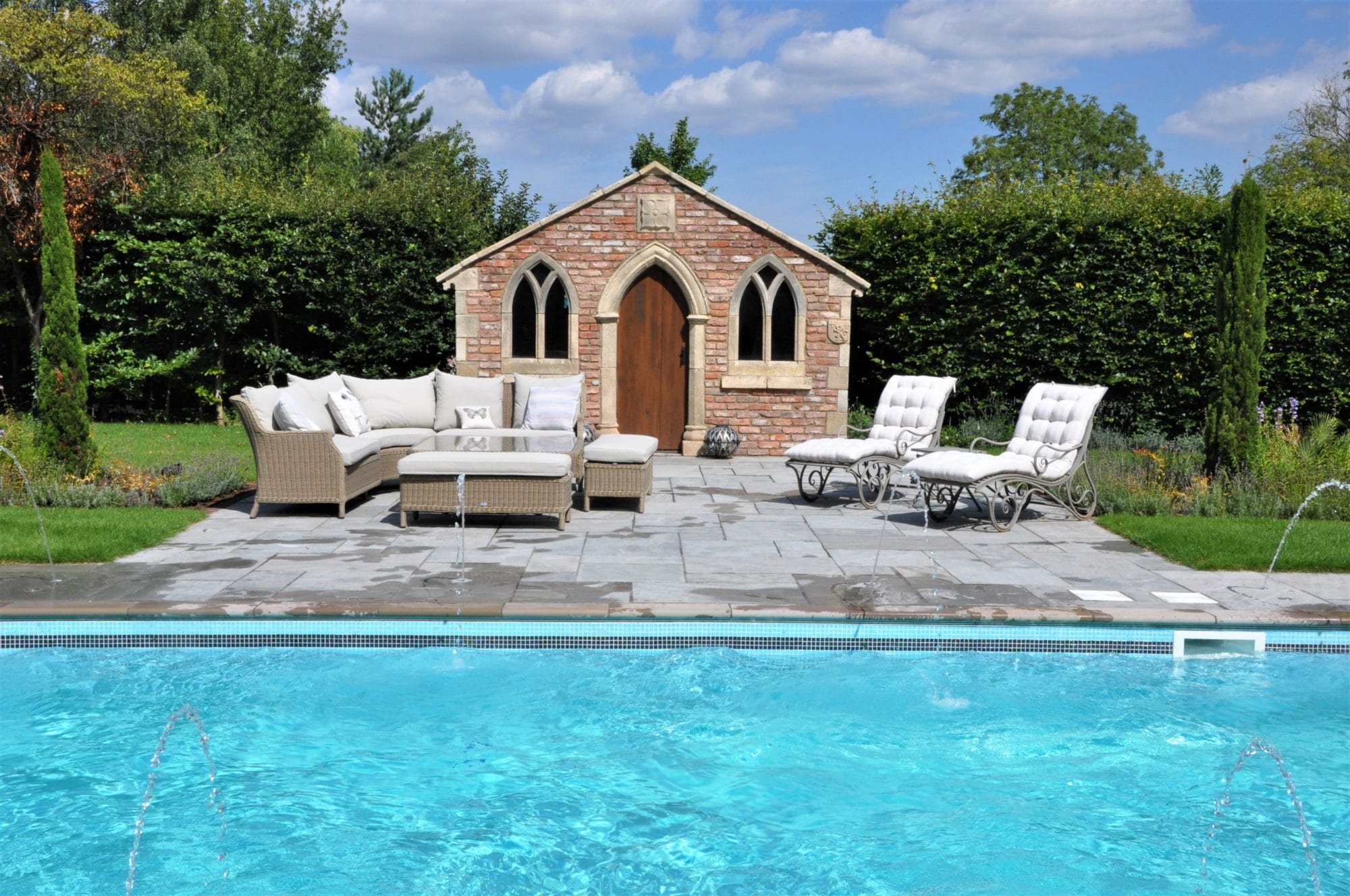 build your own pool house