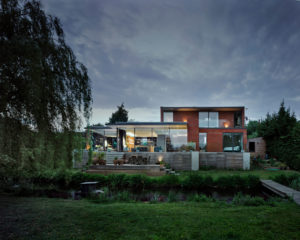 Mid century modern house