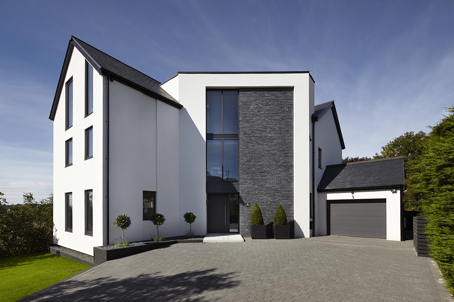 White render home