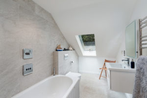 White bathroom