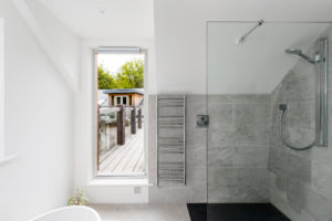 Grey bathroom