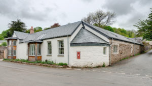 White render house