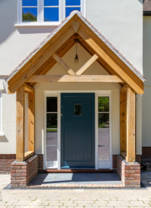 Lomax + Wood timber entrance door