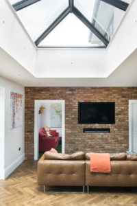 Extension with rooflights