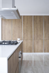 Wooden cabinet kitchen