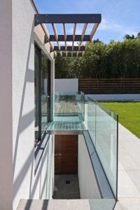 Glass balcony