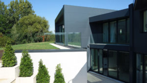 Contemporary white render house