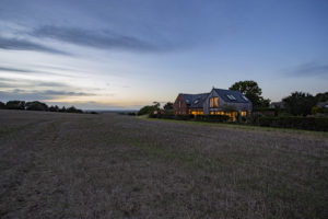 House on driveway