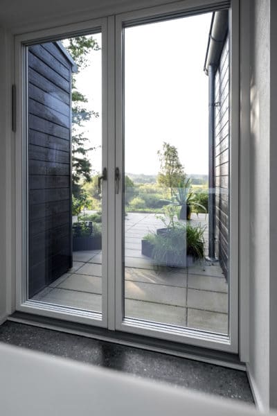 Triple glazed windows